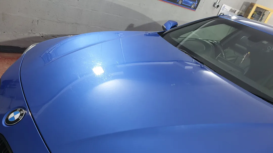 BMW 420d Coupe before two stage paint correction in Paisley by DMD Car Detailing