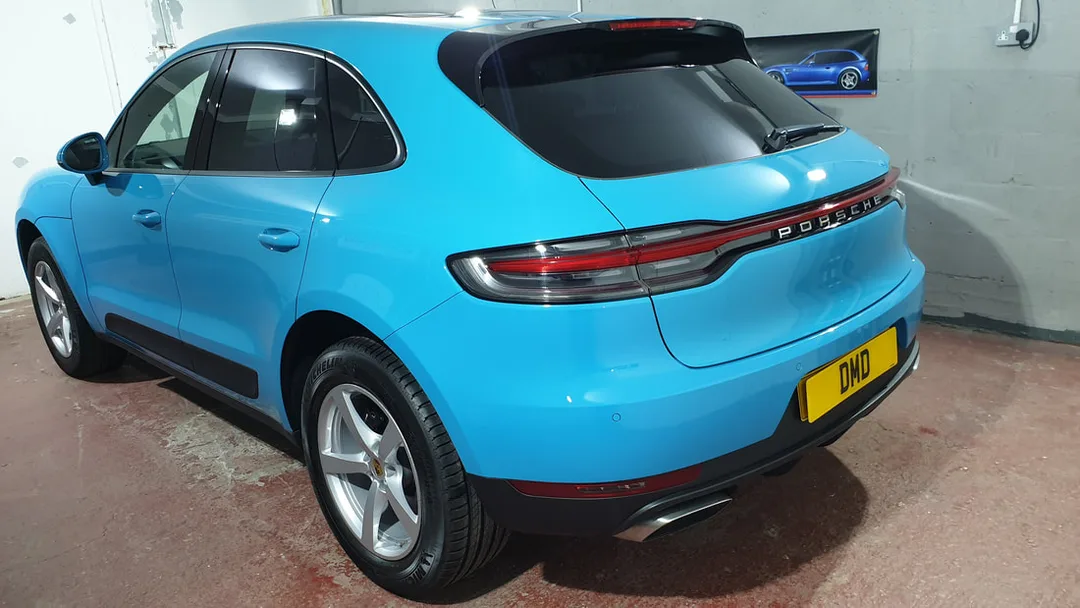 Two stage paint correction complete on this Porsche Macan