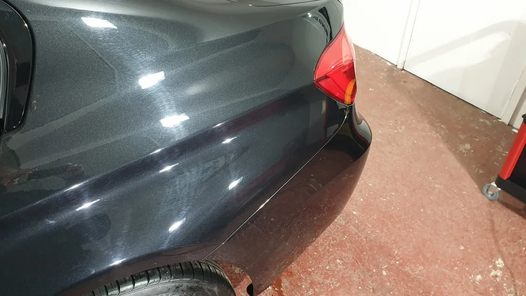 BMW 335d  before two stage paint correction in Paisley by DMD Car Detailing