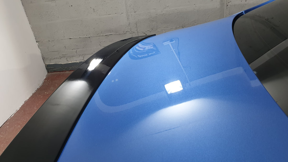 BMW 4 Series Coupe minor paint correction — after polish