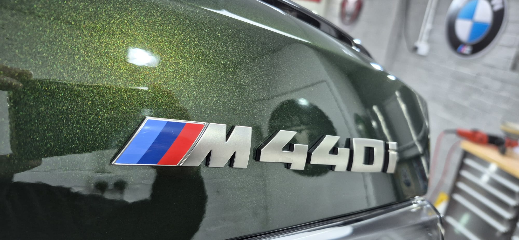 BMW M440i after Minor Paint Correction and Ceramic Coating at DMD Car Detailing in Paisley near Glasgow
