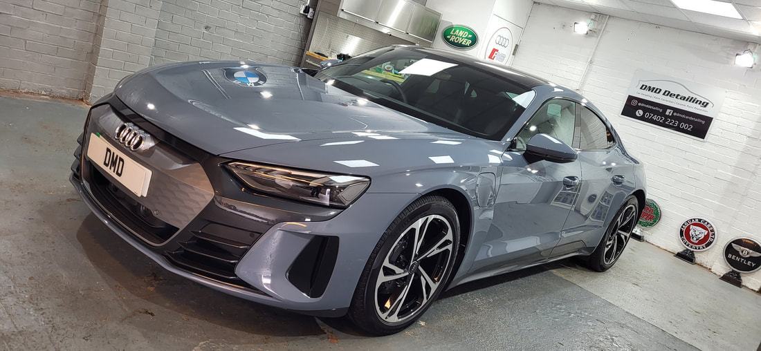 Audi GT after undergoing minor paint correction and 5 year ceramic coating