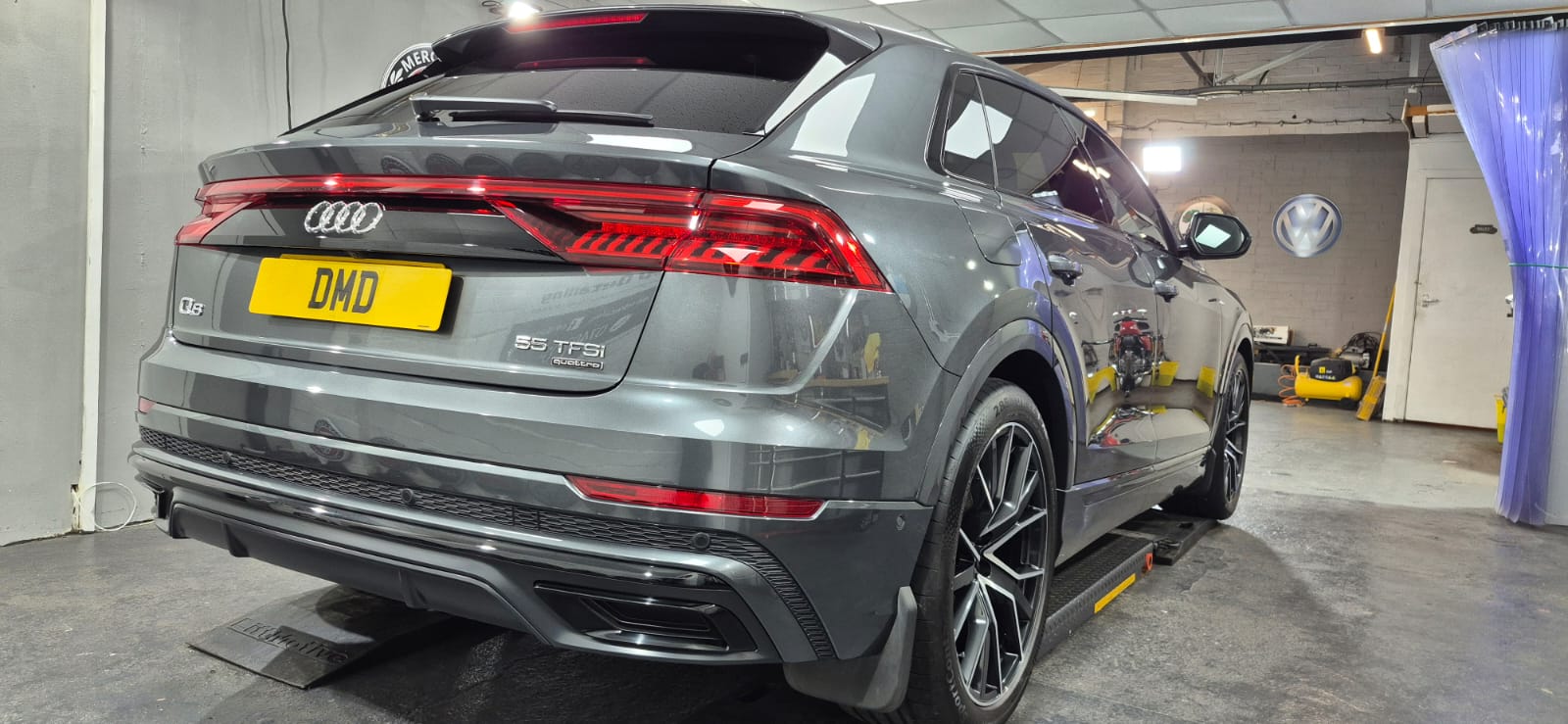 Audi Q8 after New Car Ceramic Coating at DMD Car Detailing in Paisley