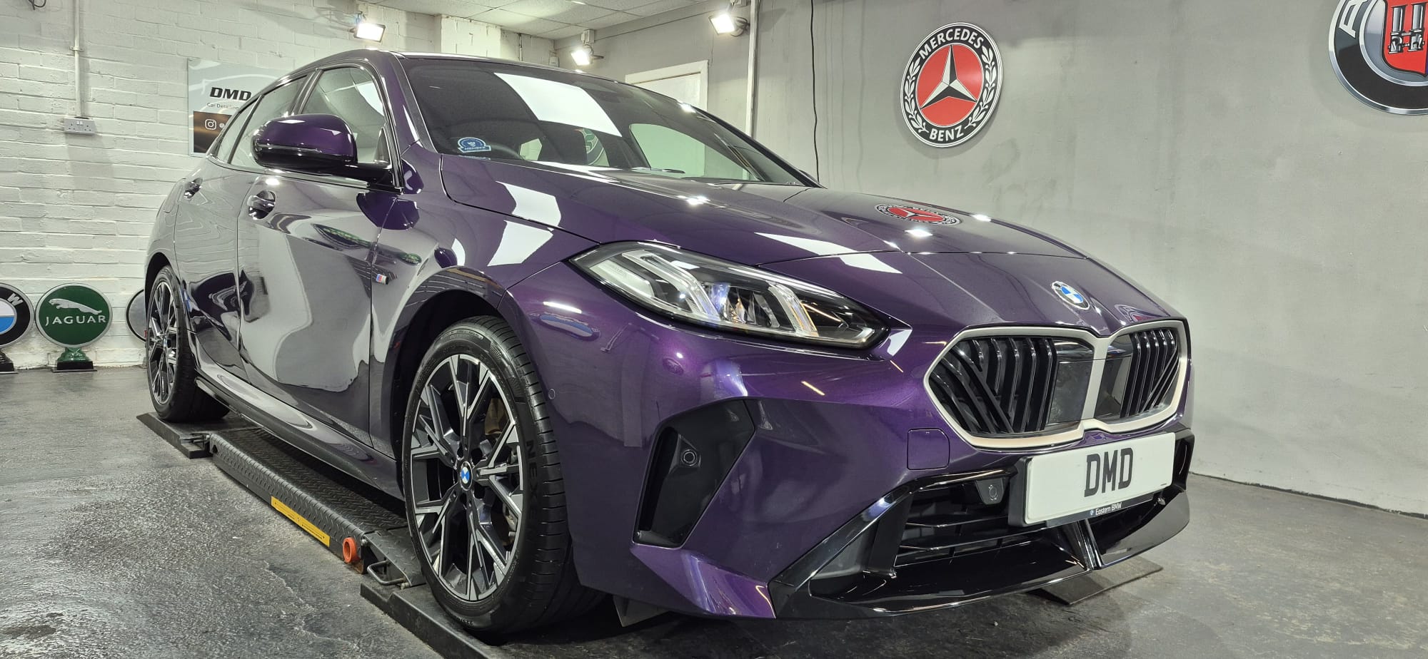 BMW 120 M Sport looking glossy after my New Car Ceramic Coating