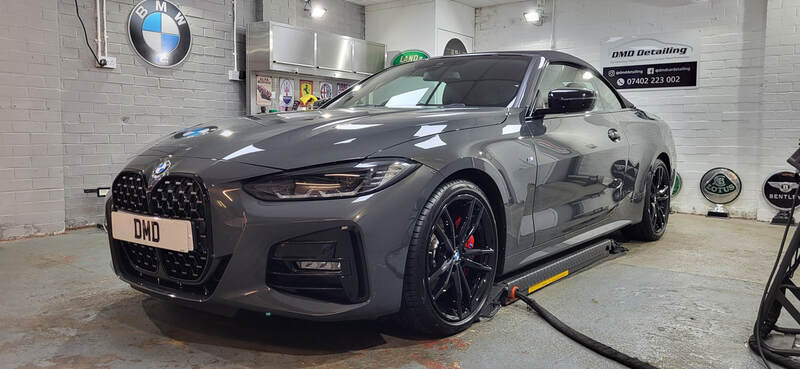 BMW 420i after my New Car Ceramic Coating service in Paisley near Glasgow