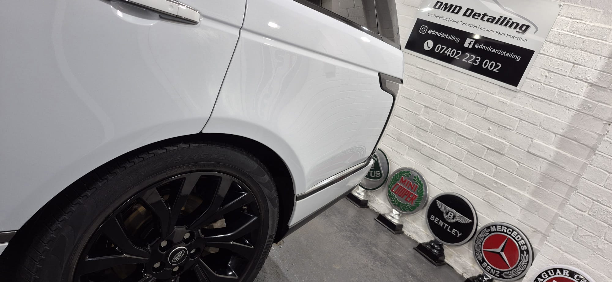 Range Rover Autobiography after Paint Enhancement and Ceramic Coating at DMD Car Detailing in Paisley