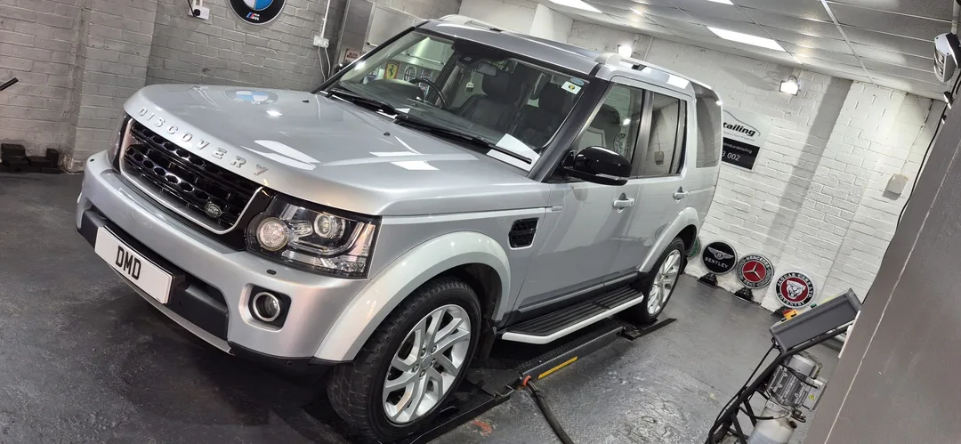 Land Rover Discovery after Paint Enhancement Detail at DMD Car Detailing in Paisley