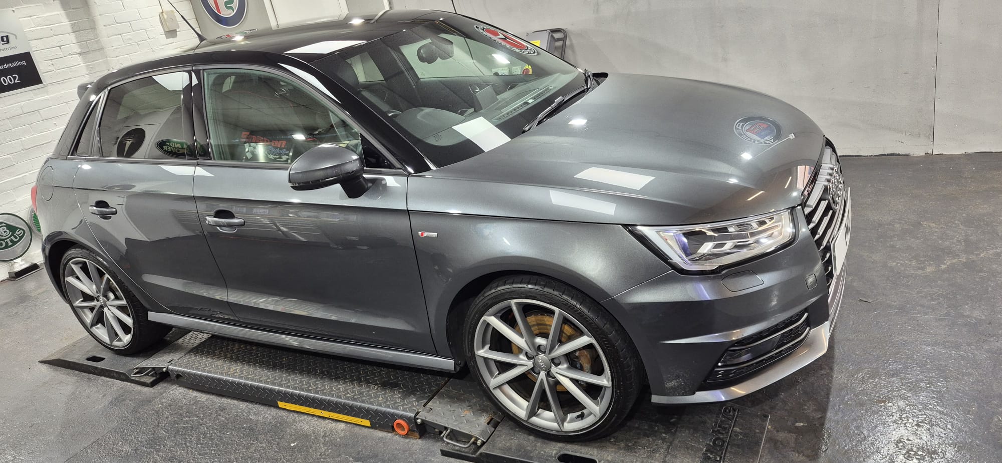 Audi A1 in my workshop after Paint Enhancement Detail
