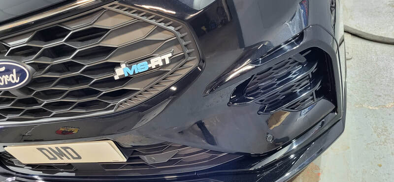 Ford Transit MS-RT two stage machine polish Paisley by DMD Car Detailing