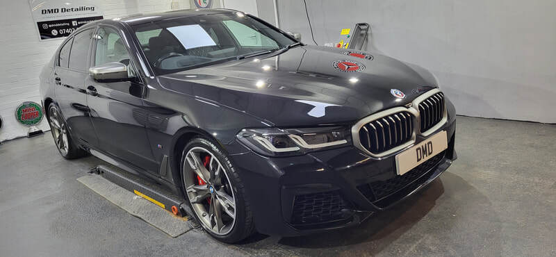 BMW M550i paint correction Paisley by DMD Car Detailing