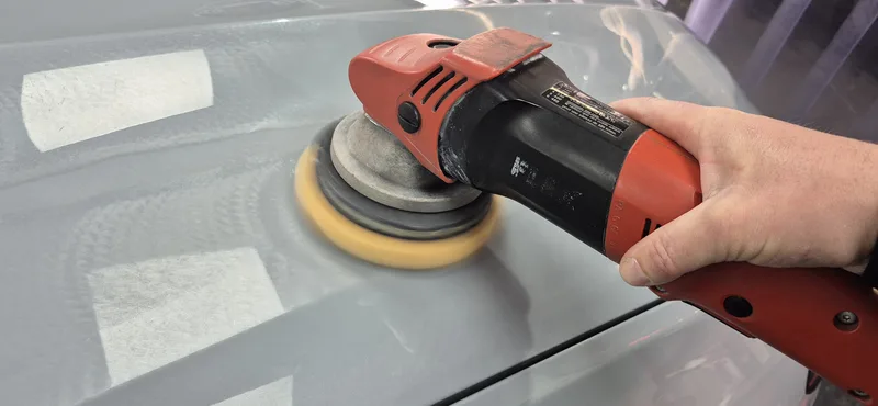 Single stage machine polish at DMD Car Detailing in Paisley