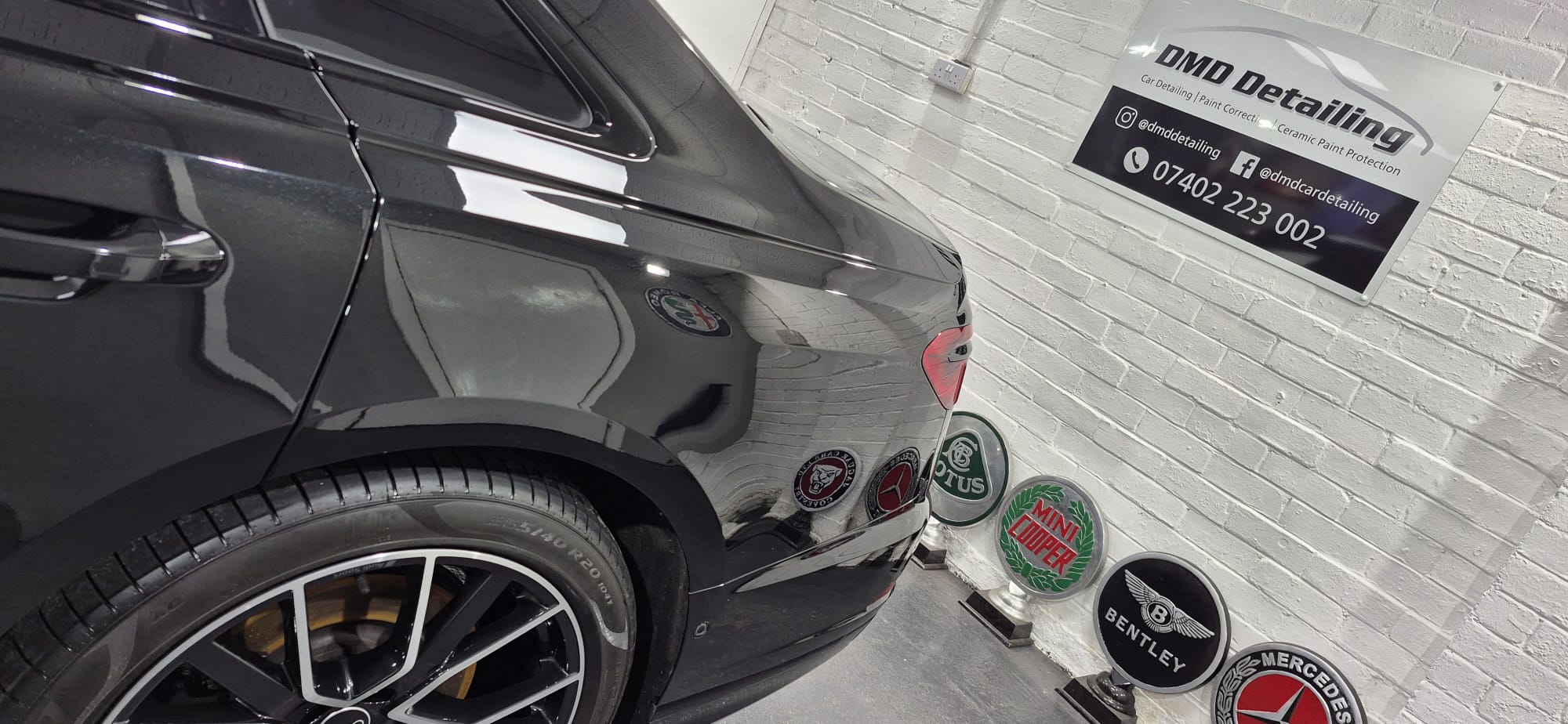 Two Stage Machine Polish & Ceramic Coating | Audi A8 Quattro Mythos Black | Paisley