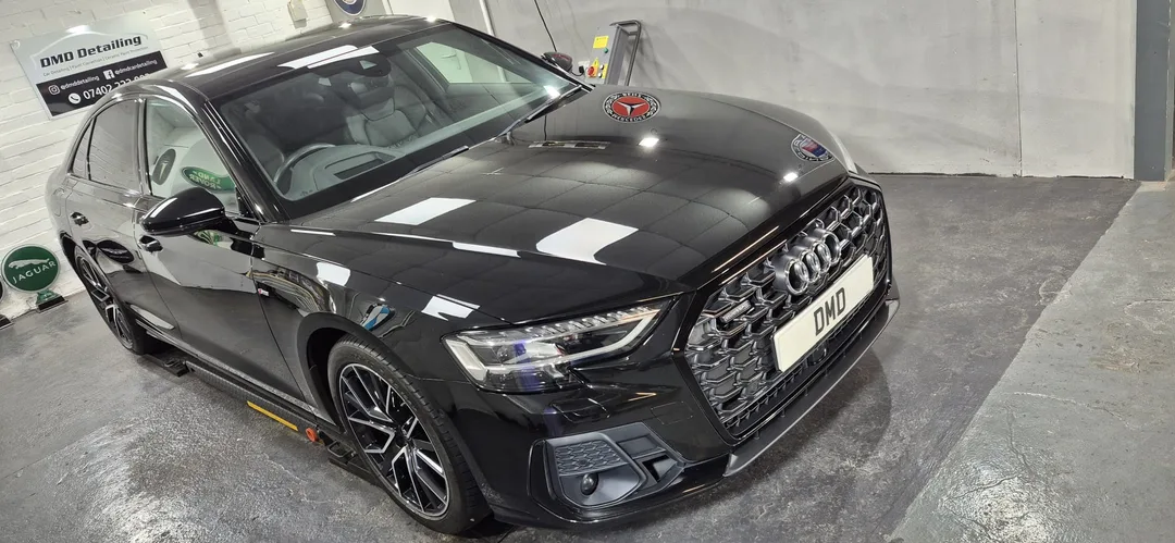 Audi A8 Quattro after Two Stage Machine Polish in Paisley at DMD Car Detailing
