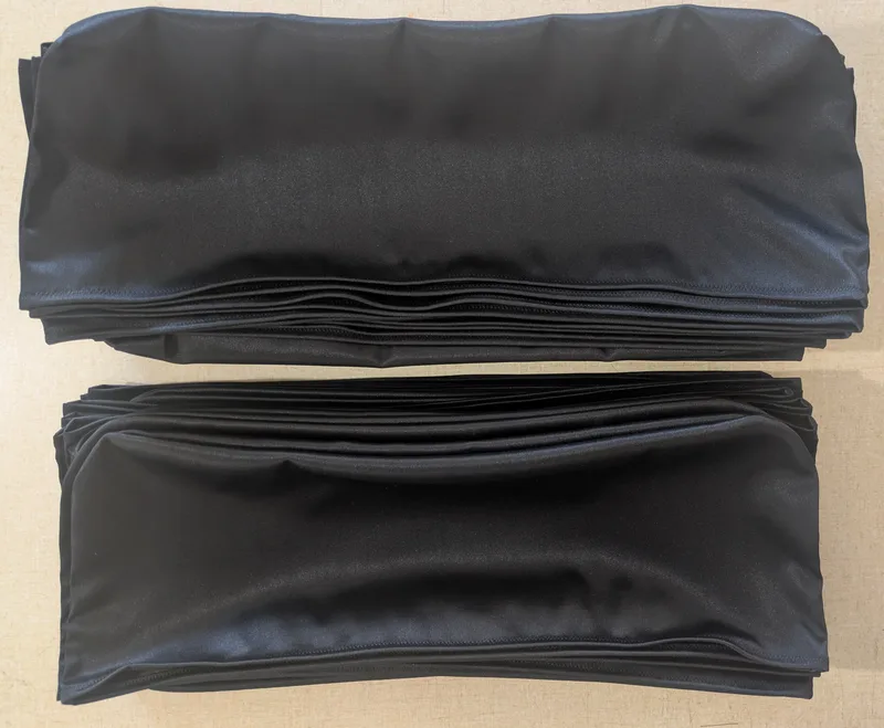 50 Custom Black Seat Covers