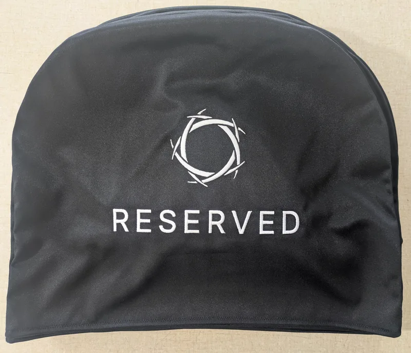 24 Custom Black/White Seat Covers