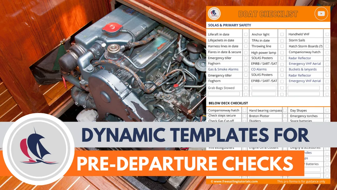 PDF Template Pre-Departure Checklist