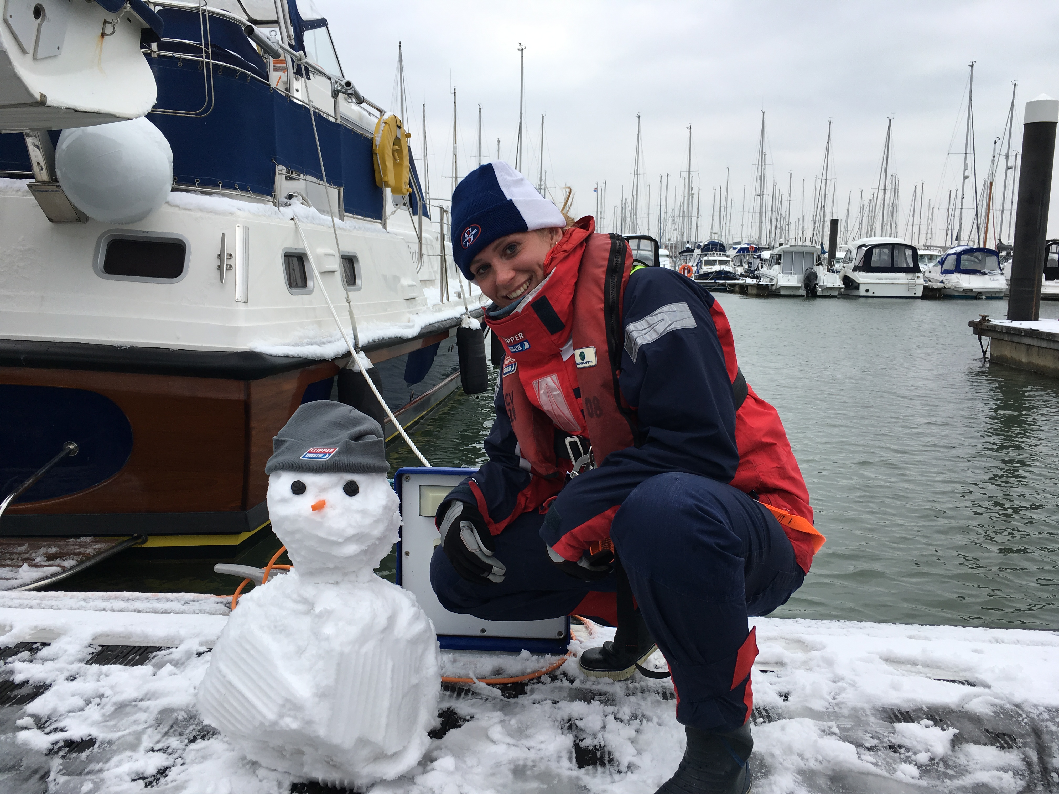 keeping warm for winter training