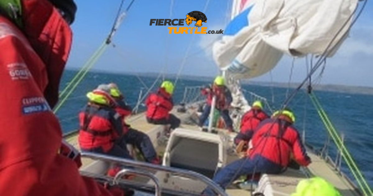 how to use the backstays on a clipper race boat