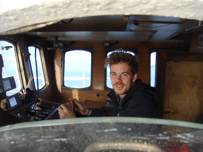 Inside the wheelhouse of Albacore N303