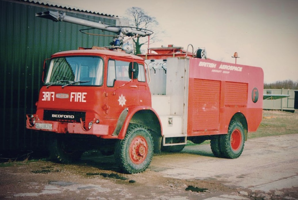 1970s Bedford fire engine