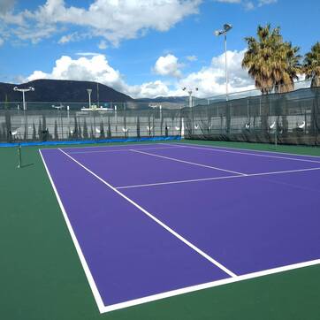 Canchas de Tenis Pisando Fuerte